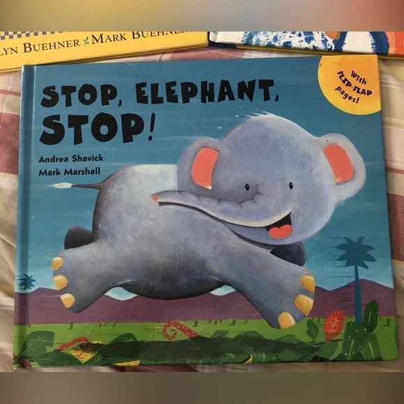 When the Moon Smiled, I Did It, I’m Sorry, and Stop Elephant Stop lot of 3 books - Picture 4 of 4
